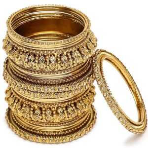 Latest Antique Necklace Set of 26 Stylish Traditional Bangle for Women